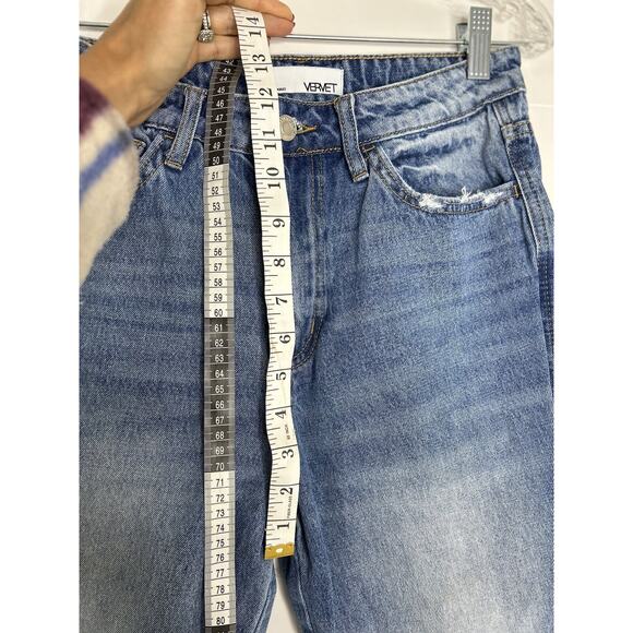 Vermet Los Angeles Size 27 X 26 Women's Straight Leg Boyfriend Jeans High rise - Picture 9 of 16